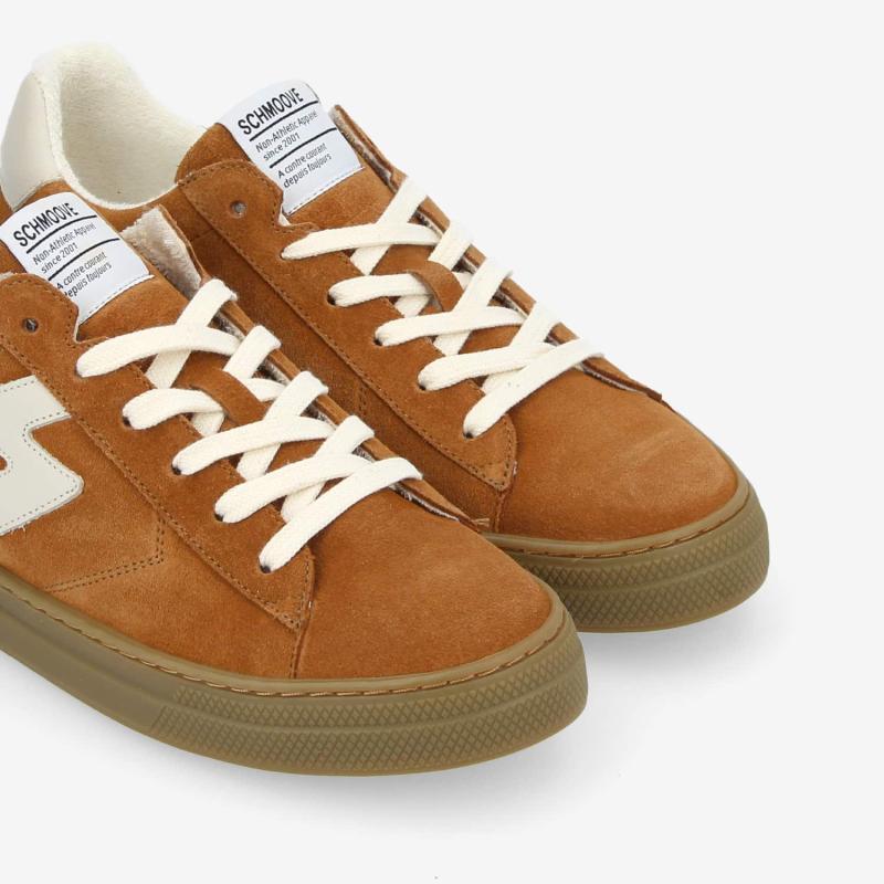 SPARK SIGNATURE M - SUEDE/OSLO/OSLO - CHESTNUT/O.WHT